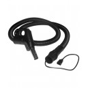 Electric Hose for Vacuum Soteco - 6' (1,82 m) - Black - Gas Pump Handle - Button Lock