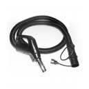 Complete Black Electric Hose - 24 V 8' (2.43 m) - for Johnny Vac Vacuum Cleaner JV10