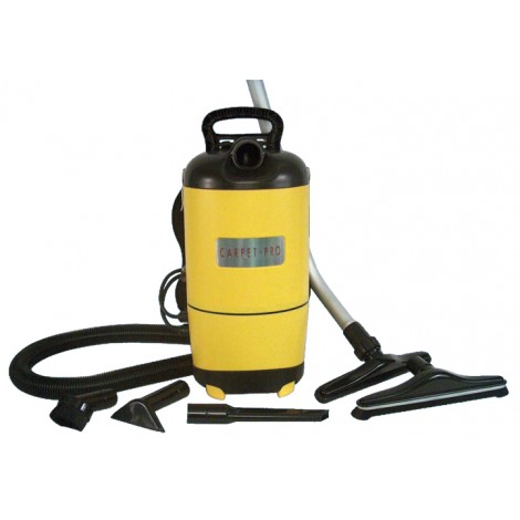 Commercial Back Pack Vacuum by Carpet Pro - 11.5 Amp