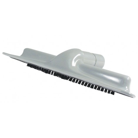 Brosse à tapis en plastique - 1 9/16 x 16" - avec rang de poils - commercial