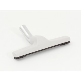 Floor Brush - 10" (25.4 cm) Cleaning Path - 1 ¼ " (31.75 mm) dia - with Metal Elbow - Fits All - Grey