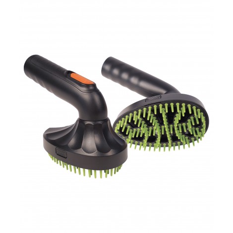 Brosse pivotante avec tiges en caoutchouc pour les poils d'animaux de compagnie - Wessel-Werk 13.9 757-279-9