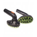 Brosse pivotante avec tiges en caoutchouc pour les poils d'animaux de compagnie - Wessel-Werk 13.9 757-279-9