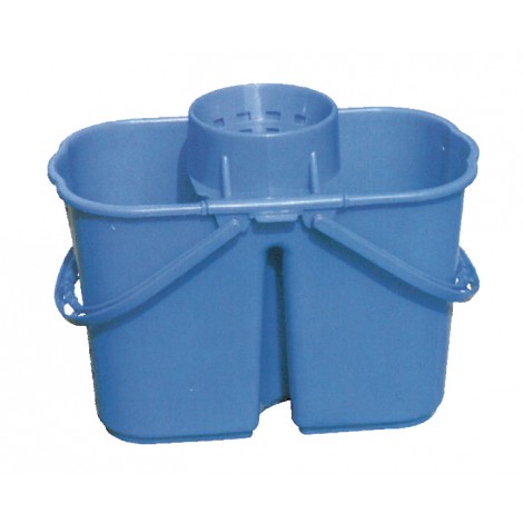 Bucket with Funnel Wringer - 3 gal (15 L) - Blue