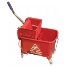 Side Press Wringer Bucket Combo - 5 gal (21 L) - Red