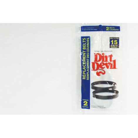 FLAT BELT - ROYAL STYLE 15 - PKG/2