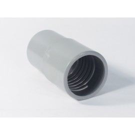 2'' REINFORCED HOSE END CUFF - GREY