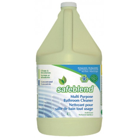 Concentrated Multi-Purpose Cleaner - for Bathroom - 1.06 gal (4 L) - Safeblend BCFR G04