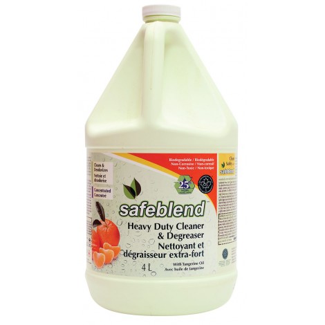 Dégraissant / dégraisseur extra-fort concentré - tangerine - 4 L (1,06 gal) - Safeblend - DCTO G04
