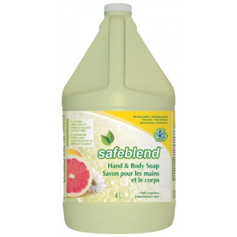 Hand and Body Soap - Pink Grapefruit - 1.06 gal (4 L) - Safeblend HLPG-G04
