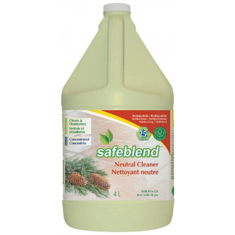 Concentrated Neutral Cleaner - Pine Oil - 1.06 gal (4 L) - Safeblend NCPO G04