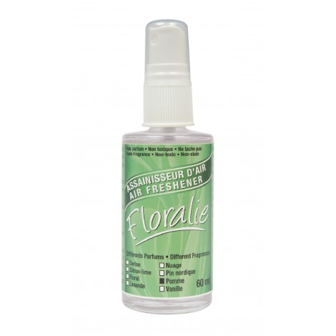 Assainisseur d'air - ultra concentré - parfum de pomme verte - 2 oz (60 ml) - Floralie 04001-0