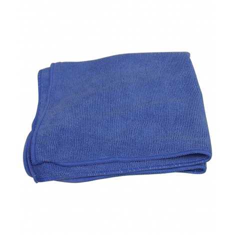 Multi-Purpose Microfiber Cloth 250 GSM - 16'' x 16'' (40.6 cm x 40.6 cm) - Blue