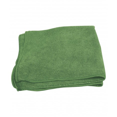 Multi-Purpose Microfiber Cloth 250 GSM - 16'' x 16'' (40.6 cm x 40.6 cm) - Green