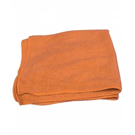 Multi-Purpose Microfiber Cloth - 16'' x 16'' (40.6 cm x 40.6 cm) - Orange