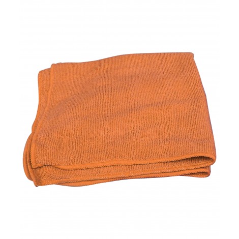 Multi-Purpose Microfiber Cloth - 16'' x 16'' (40.6 cm x 40.6 cm) - Orange