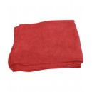 Chiffon en microfibre tout usage - 16'' x 16'' (40,6 cm x 40,6 cm) - rouge