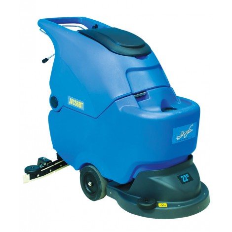 Autoscrubber, Johnny Vac JVC56BT, Traction of 22", Batteries, Charger, Digital Control, V-Shaped Squeegee, 13 gal Tank