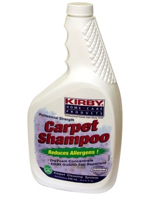 kirby foam carpet and fabric cleaner