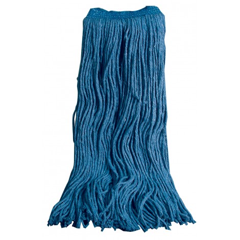 Synthetic String Mop Replacement Head - Large (28 oz / 793 g) - Blue