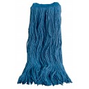 Tête de vadrouille synthétique de rechange - médium (793 g / 28 oz) - bleue