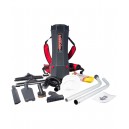 Back Pack Vacuum - 2.4gal (10 L) Tank Capacity - HEPA Filtration - with Accessories - Integrated Electric Outlet - Perfect  P1001