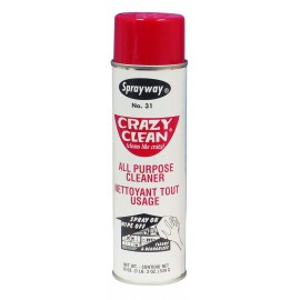 Nettoyant et désodorisant tout usage Crazy Clean - 3 oz (539 g) - Sprayway 31C/31W