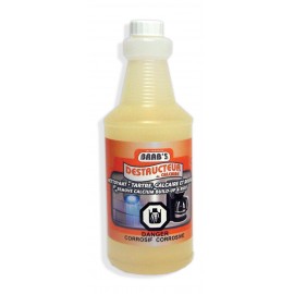 Nettoyant pour calcaire, tartre et rouille - 160 oz (1 L) - Brab's 193401