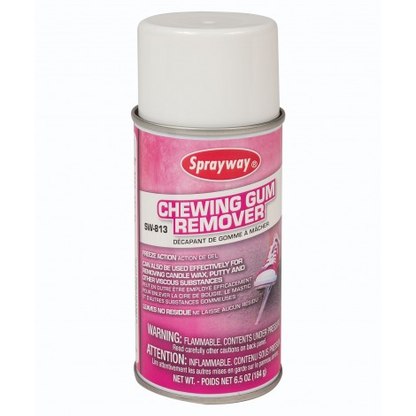 Gum and Other Viscous Substances Remover - Freeze Action - 6.5 oz (184 g) - Sprayway - Claire SW813