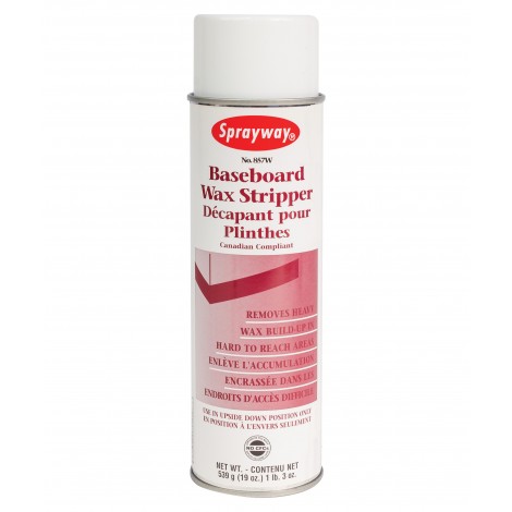 Baseboard Wax Stripper - 19 oz (539 g) - Sprayway - Claire SW857