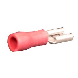 FEMALE 22-18 ELECTRIC TERMINAL - RED - PKG/100