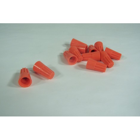 ELECTRIC WIRE CONNECTOR 31 - ORANGE - PKG/100