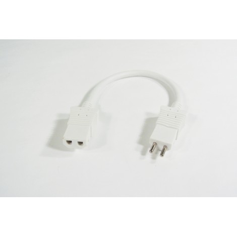 10PIGTAIL ELECTRIC CORD (M/F) - WHITE