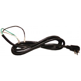 6' ELECTRIC CORD - 3 WIRES - BLACK