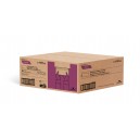 Papier essuie-mains - plis simples - 9" x 9,45" (22,9 cm x 24 cm) - boîte de 16 paquets de 250 feuilles - brun - Cascades Pro H115