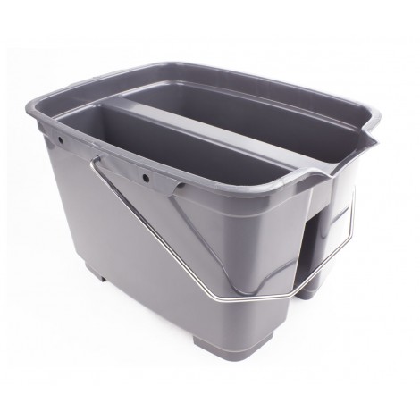 Double Pail Bucket - 2.2 gal (10 L) - Grey