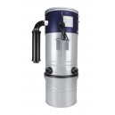 Aspirateur central Johnny Vac - JV911XLS - silencieux - 673 watts-air - capacité 7 gal (26,5 L) - support mural - sac et filtre HEPA