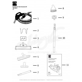 Kenmore Standard Air Turbo Accessory Kit 108-34418