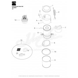 Kenmore Central Vacuum Power Unit 108-34643