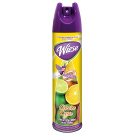 Déodorisant en aérosol - parfum citron - 400 ml (14 oz) - Wiese NAEHO25