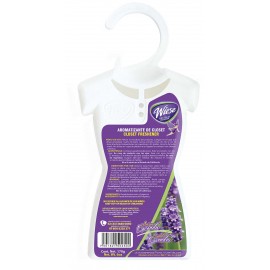 Rafraichisseur pour armoires, gardes-robes et tiroirs - frangrance lavande - 170 g (6 oz) - Wiese NPAV00