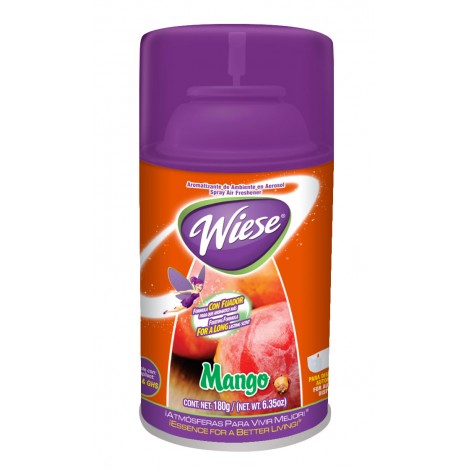 Metered Air Freshener - Mango Scent - 6.2 oz (180 ml) - Weise NAEDC03