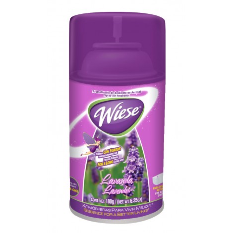 Metered Air Freshener - Lavender Scent - 6.2 oz (180 ml) - Wiese NAEDC17