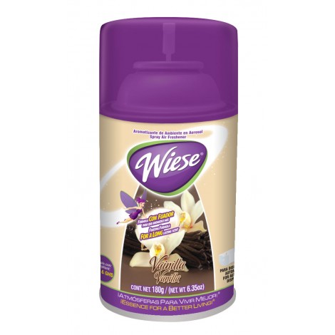 Metered Air Freshener - Vanilla Scent - 6.2 oz (180 ml) - Wiese NAEDC04