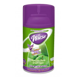 Metered Air Freshener - Green Apple Scent - 6.2 oz (180 ml) - Wiese NAEDC25