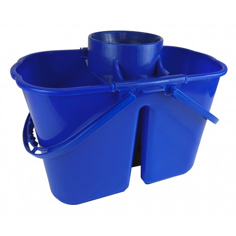 Seau et essoreuse en entonnoir - 3 gal (15 L) - bleu