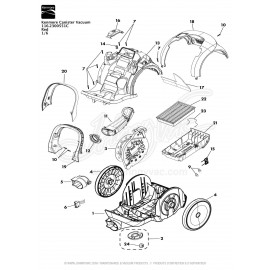 Kenmore Canister Vacuum 116.23005511C