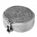 Cover for 35' (10 m) Hose of Central Vacuum Cleaner - Padded - with Zipper - Grey - VacSoc - VS-PZGY35