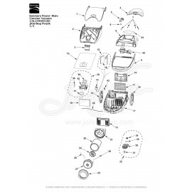 Kenmore Power-Mate Canister Vacuum 116.23404210C