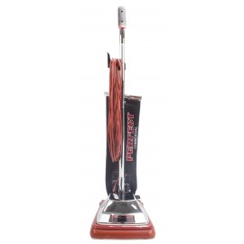 Commercial Upright Vacuum for Carpets and Hard Floors - 12" (30,4 cm)  Cleaning Path - 50' (15 m) Power Cord - Perfect 101